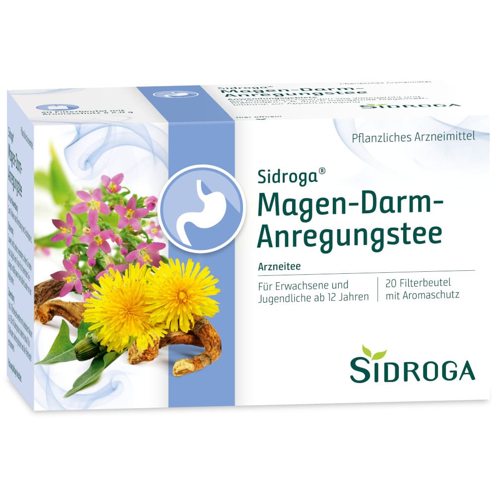 Sidroga Magen-Darm-Anregungstee Filterbeutel 20X2.0 g Tee