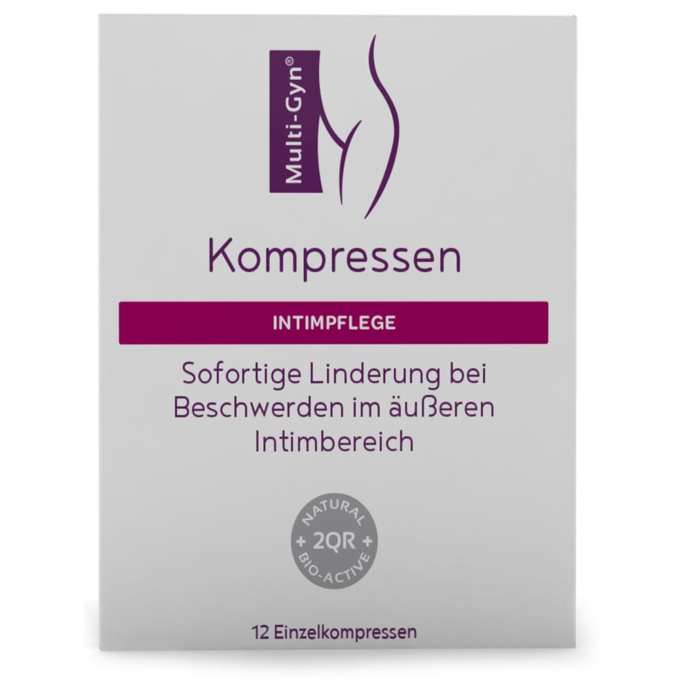 Multi-Gyn Kompressen für Wohlbefinden im Analbereich 12 St Kompressen