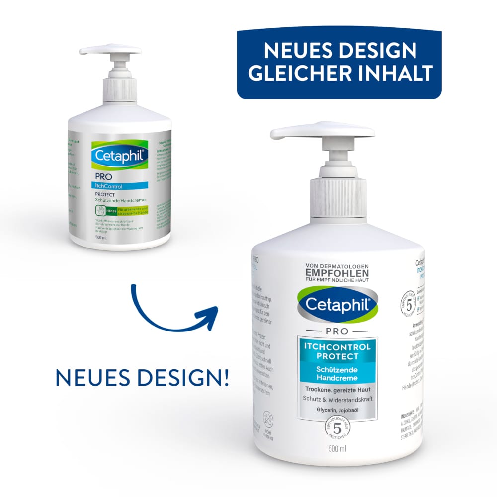 Cetaphil PRO ITCHCONTROL PROTECT Schützende Handcreme 500 ml Creme