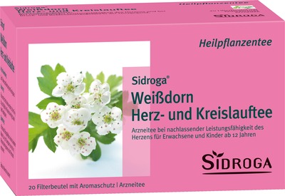 SIDROGA Weißdorn Herz- und Kreislauftee 20X1.5 g Tee