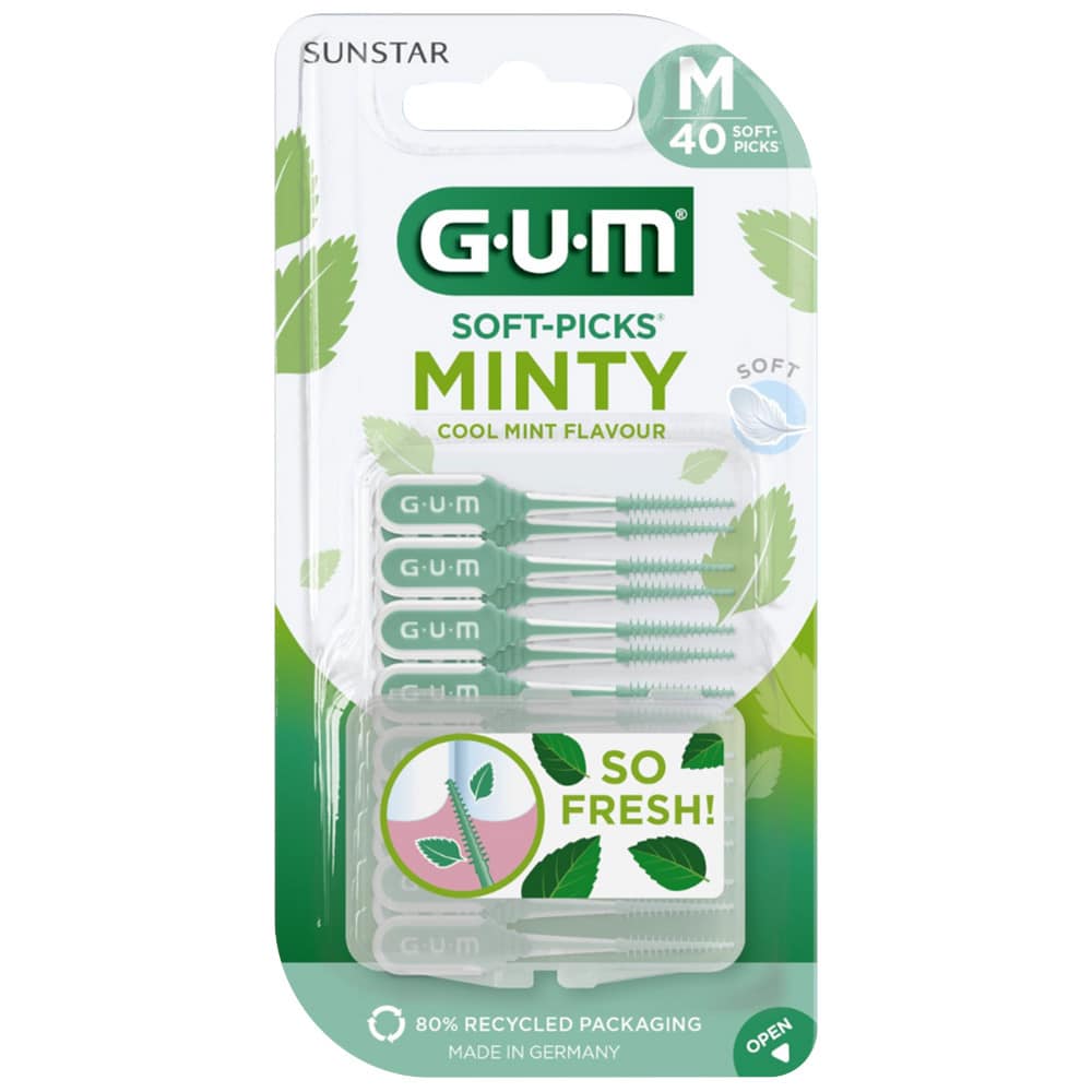 GUM SOFT-PICKS MINTY M 40 St Zahnbürste