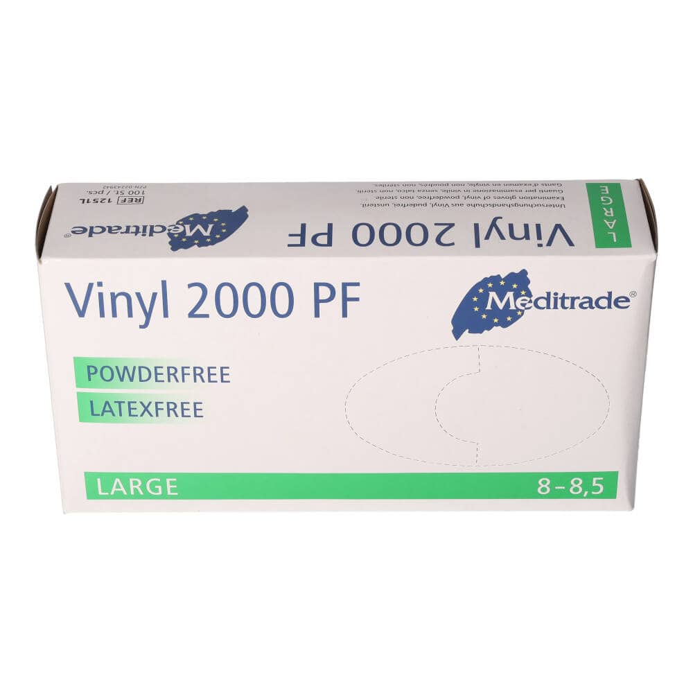 VINYL 2000 Unters.Handschuhe unsteril puderf.Gr.L 100 St Handschuhe