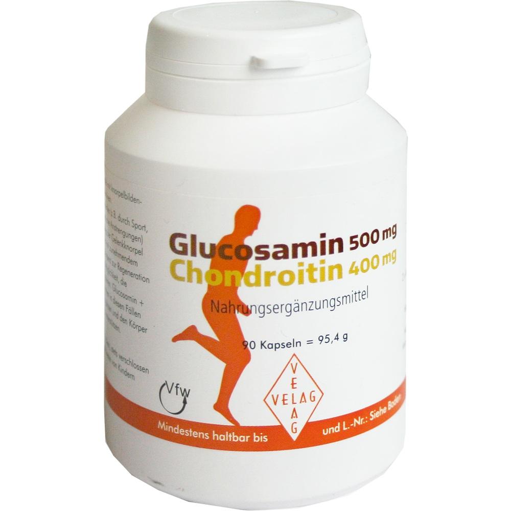 GLUCOSAMIN 500 mg+Chondroitin 400 mg Kapseln 90 St Kapseln