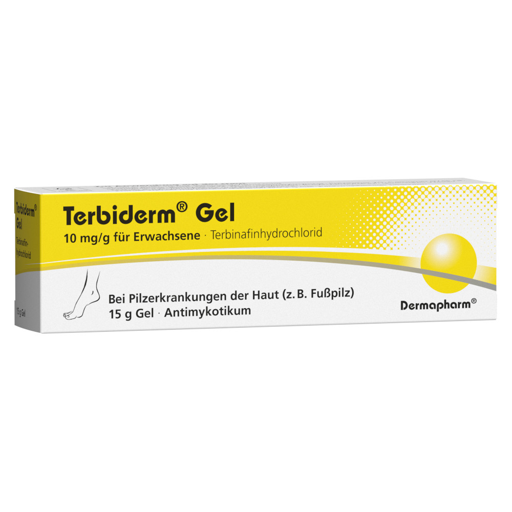 Terbiderm 10mg/g für Erwachsene 15 g Gel