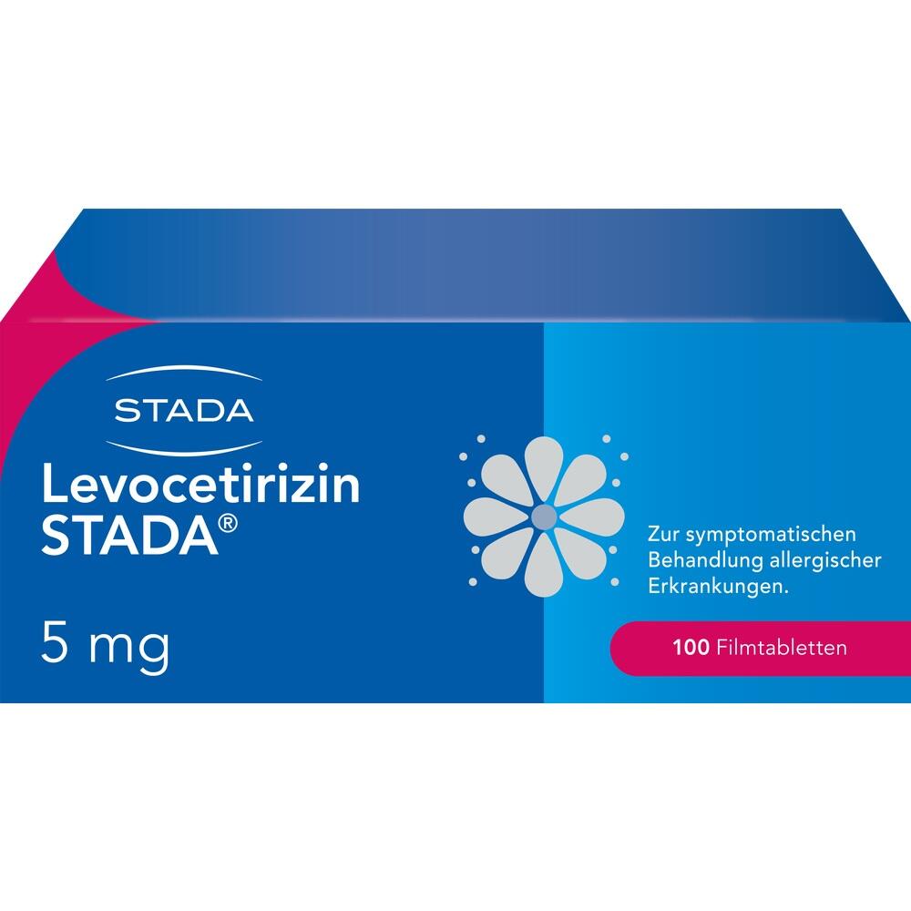 Levocetirizin STADA 5 mg 100 St Filmtabletten
