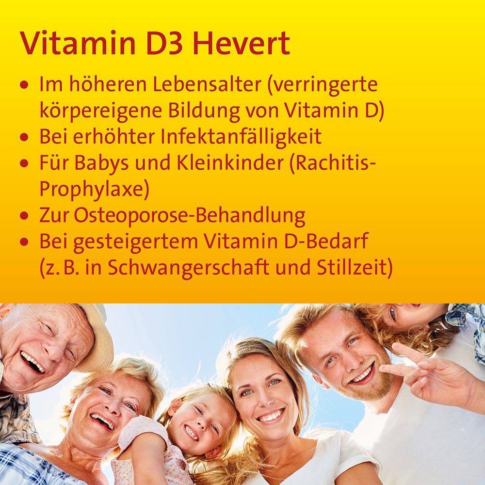 VITAMIN D3 HEVERT 200 St Tabletten