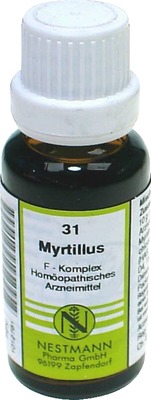 MYRTILLUS F Komplex 31 Dilution 20 ml Dilution
