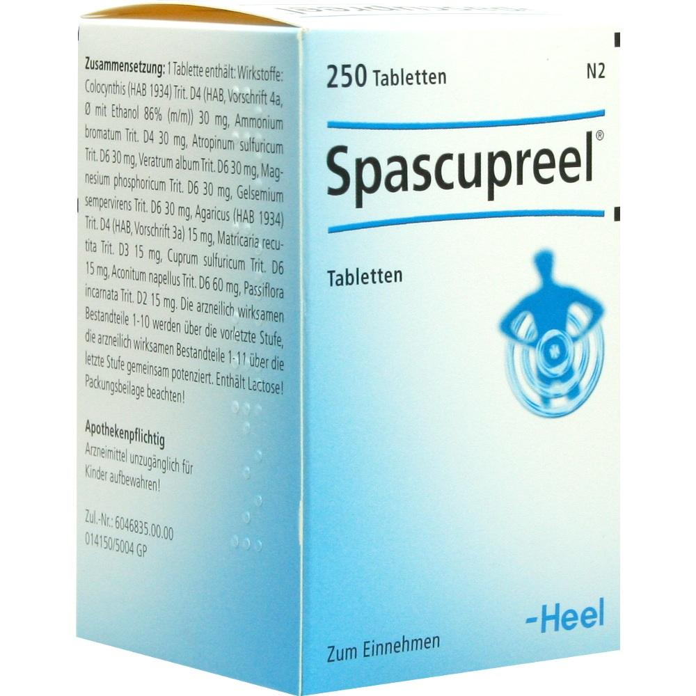 SPASCUPREEL Tabletten 250 St Tabletten
