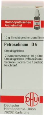 PETROSELINUM D 6 Globuli 10 g Globuli