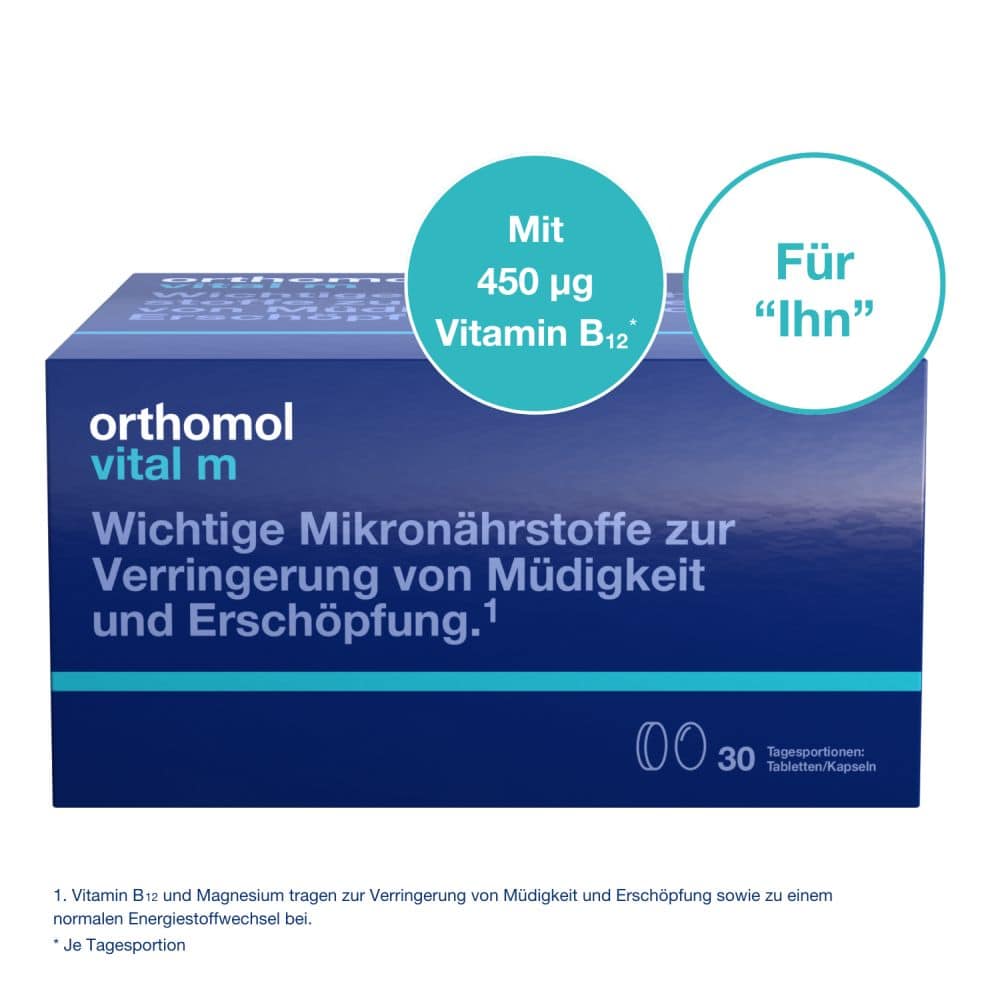 orthomol vital m 1 St Kombipackung