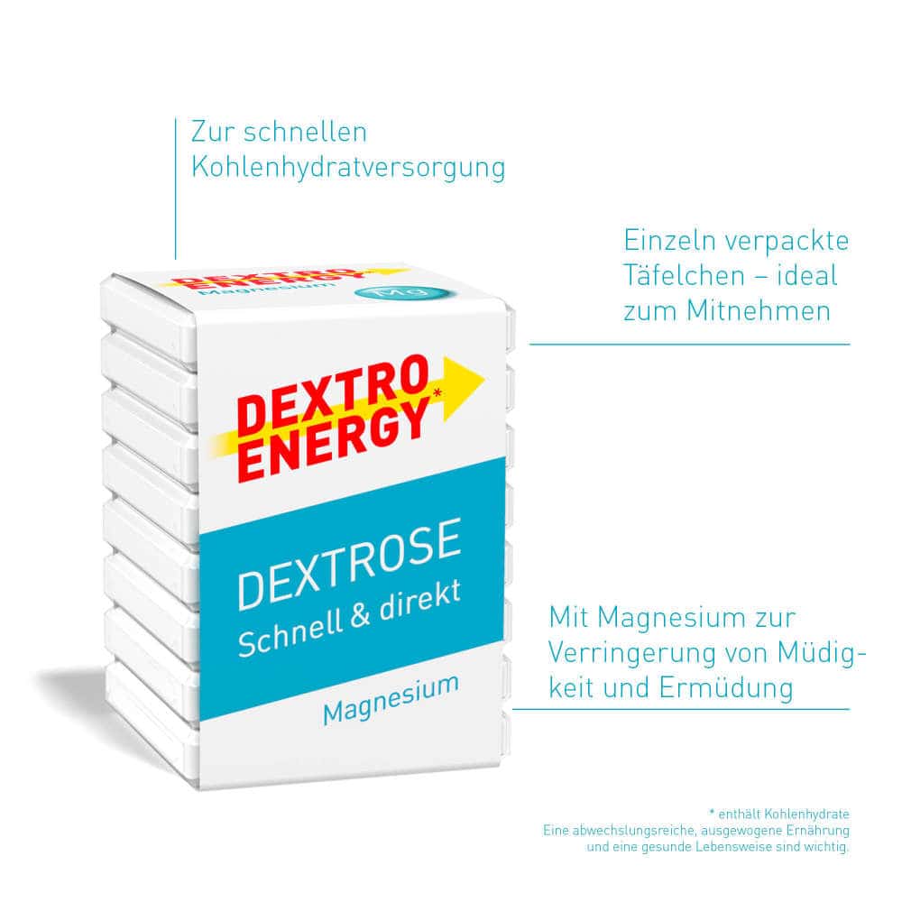 DEXTRO ENERGY magnesium 1 St Würfel