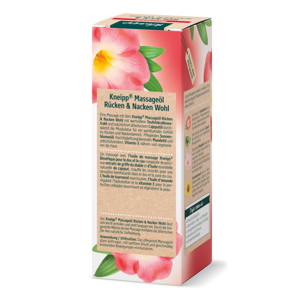 Kneipp Massageöl RÜCKEN & NACKEN WOHL 100 ml Öl