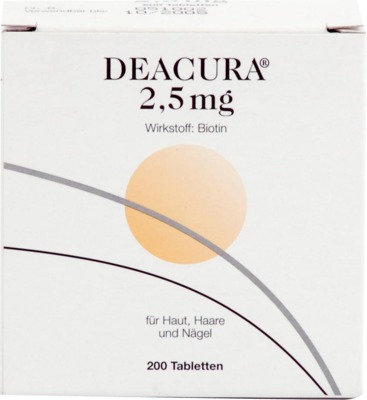 DEACURA 2,5 mg Tabletten 200 St Tabletten