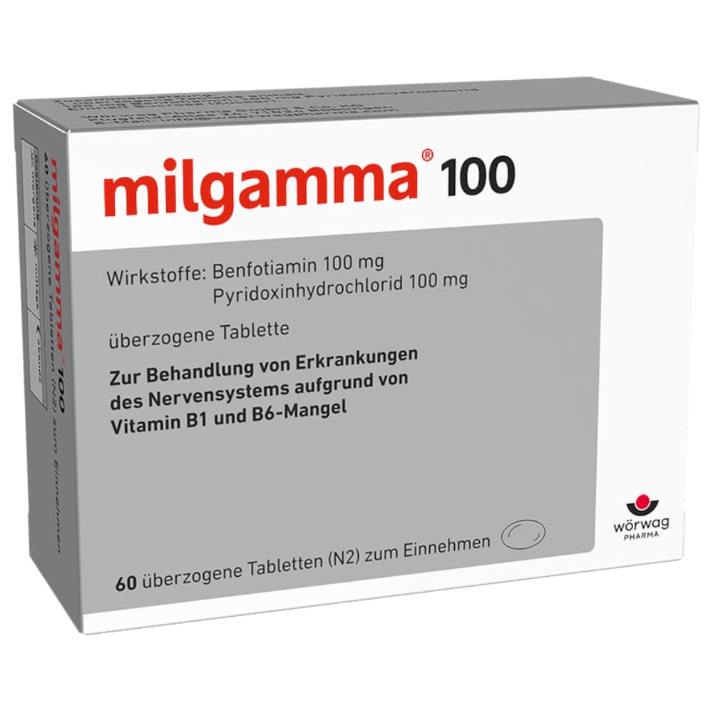 milgamma 100  60 St Überzogene Tabletten