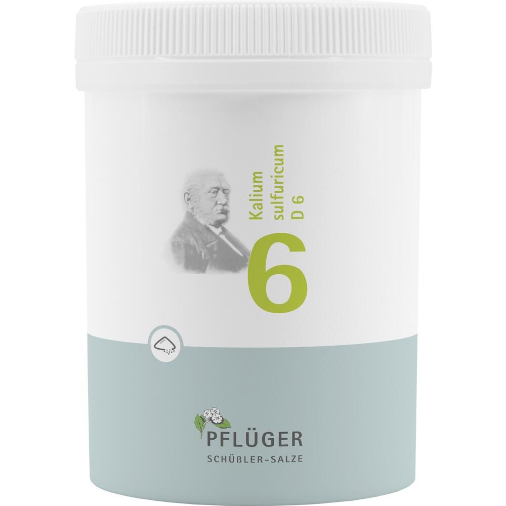 Schüßler-Salz Nr. 6 Kalium sulfuricum D6 250 g Pulver
