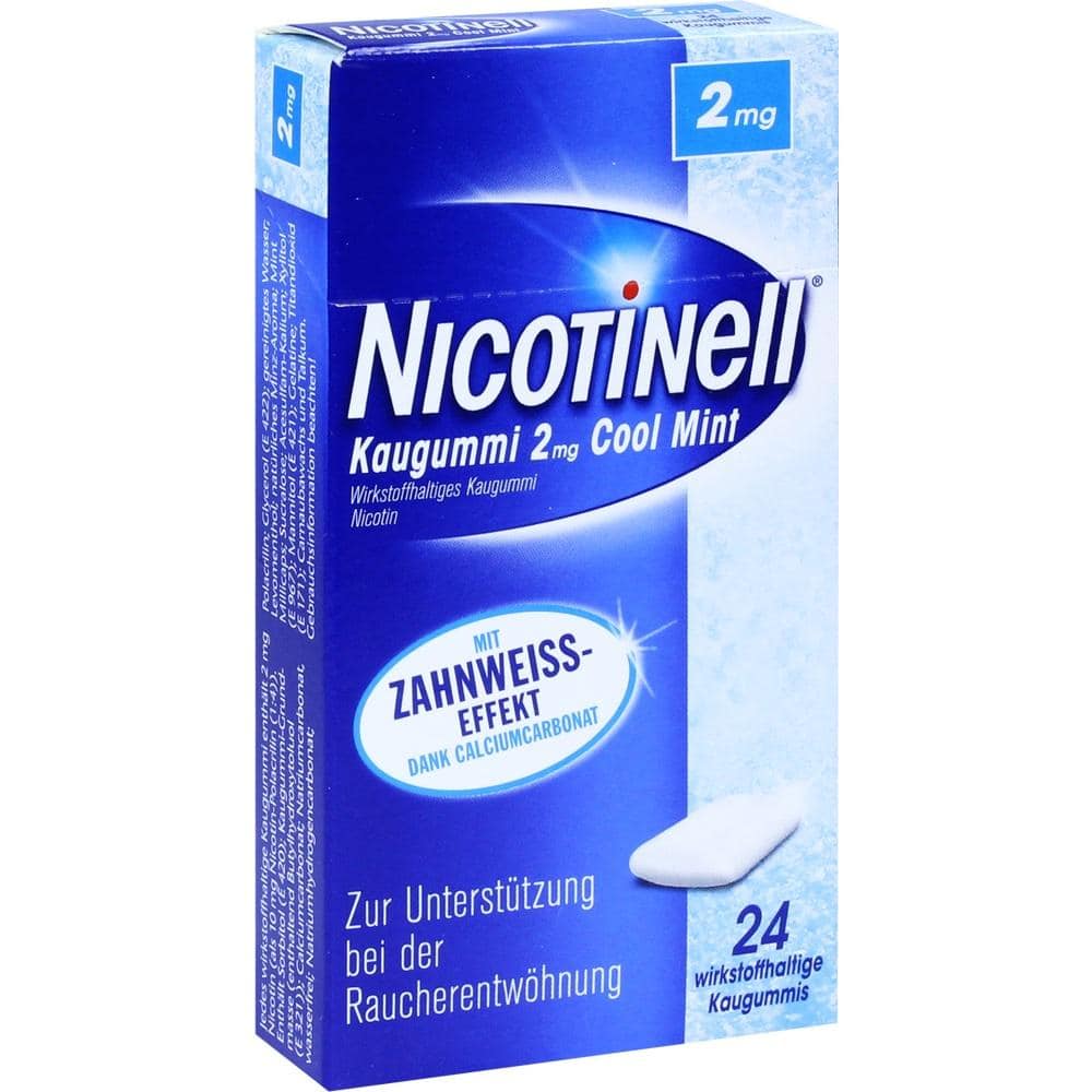 NICOTINELL 2mg Cool Mint 24 St Kaugummi