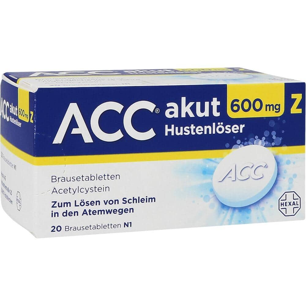 ACC akut 600mg Z Hustenlöser 20 St Brausetabletten