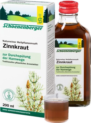 Schoenenberger Zinnkraut naturreiner Heilpflanzensaft  3X200 ml Saft