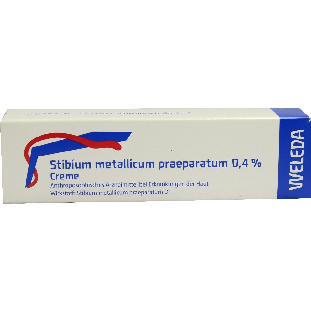 WELEDA STIBIUM METALLICUM PRAEPARATUM 0,4% Creme 25 g Creme