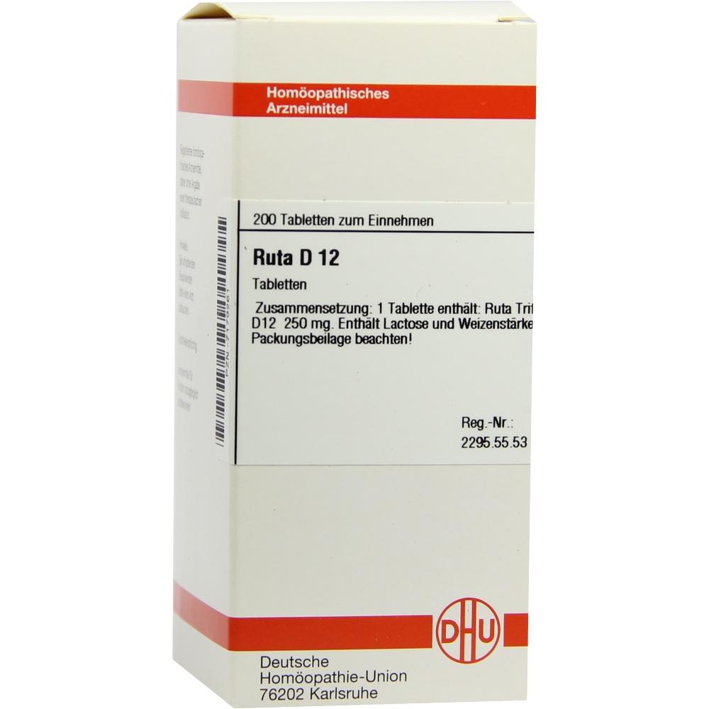 RUTA D 12 Tabletten 200 St Tabletten
