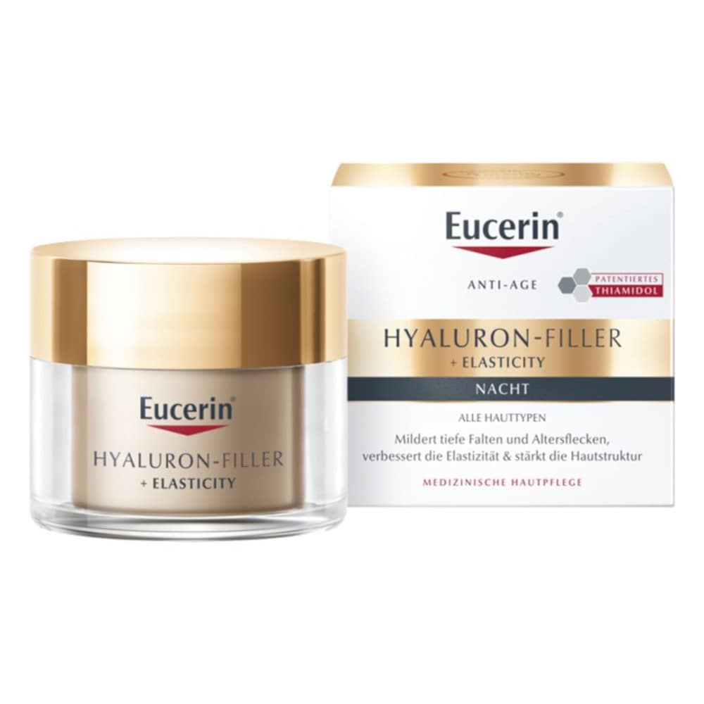 Eucerin HYALURON FILLER + ELASTICITY Nachtpflege  50 ml Creme