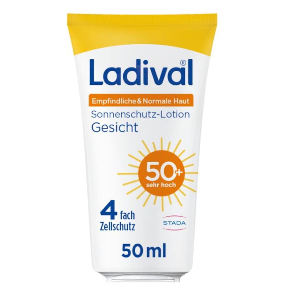 Ladival Empfindliche & Normale Haut Sonnenschutz-Lotion Gesicht LSF 50+ 50 ml Lotion