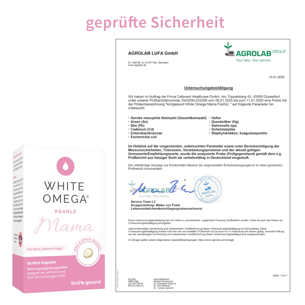 WHITE OMEGA Mama 90 St Weichkapseln