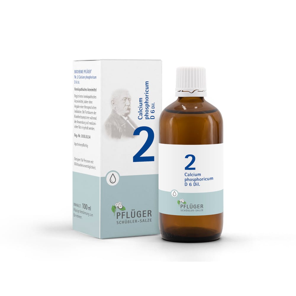Schüßler-Salz Nr. 2 Calcium phosphoricum D6 100 ml Tropfen