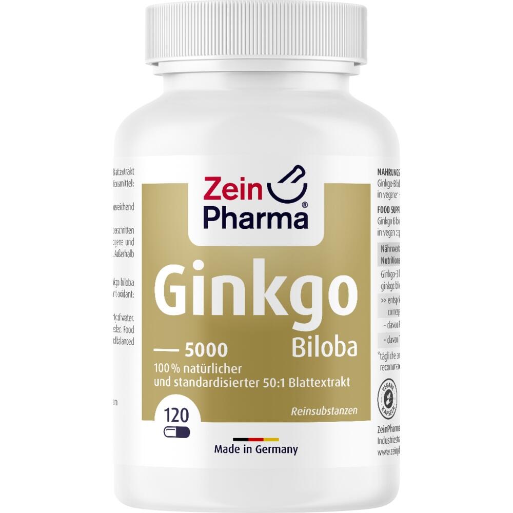 Zein Pharma GINKGO CAPS 120 St Kapseln