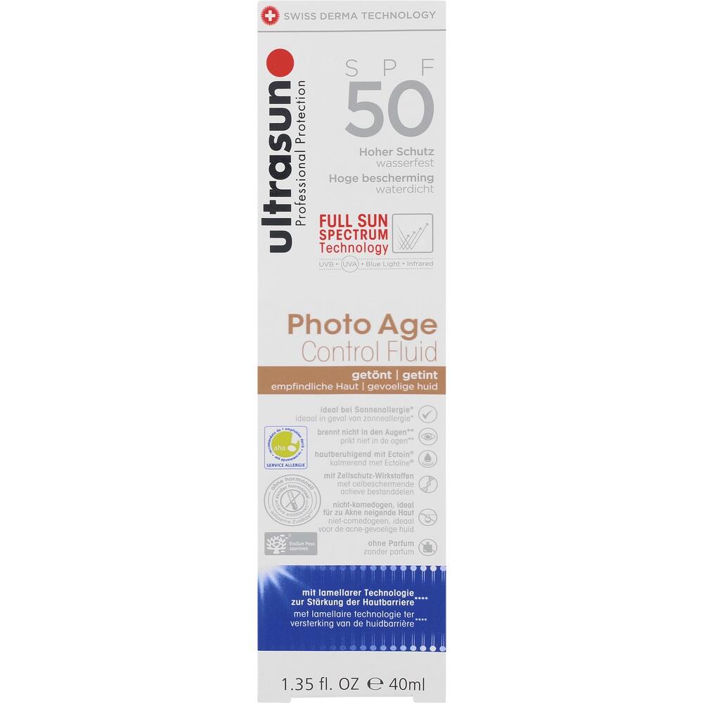 ultrasun Photo Age Control Fluid SPF 50  40 ml Gel