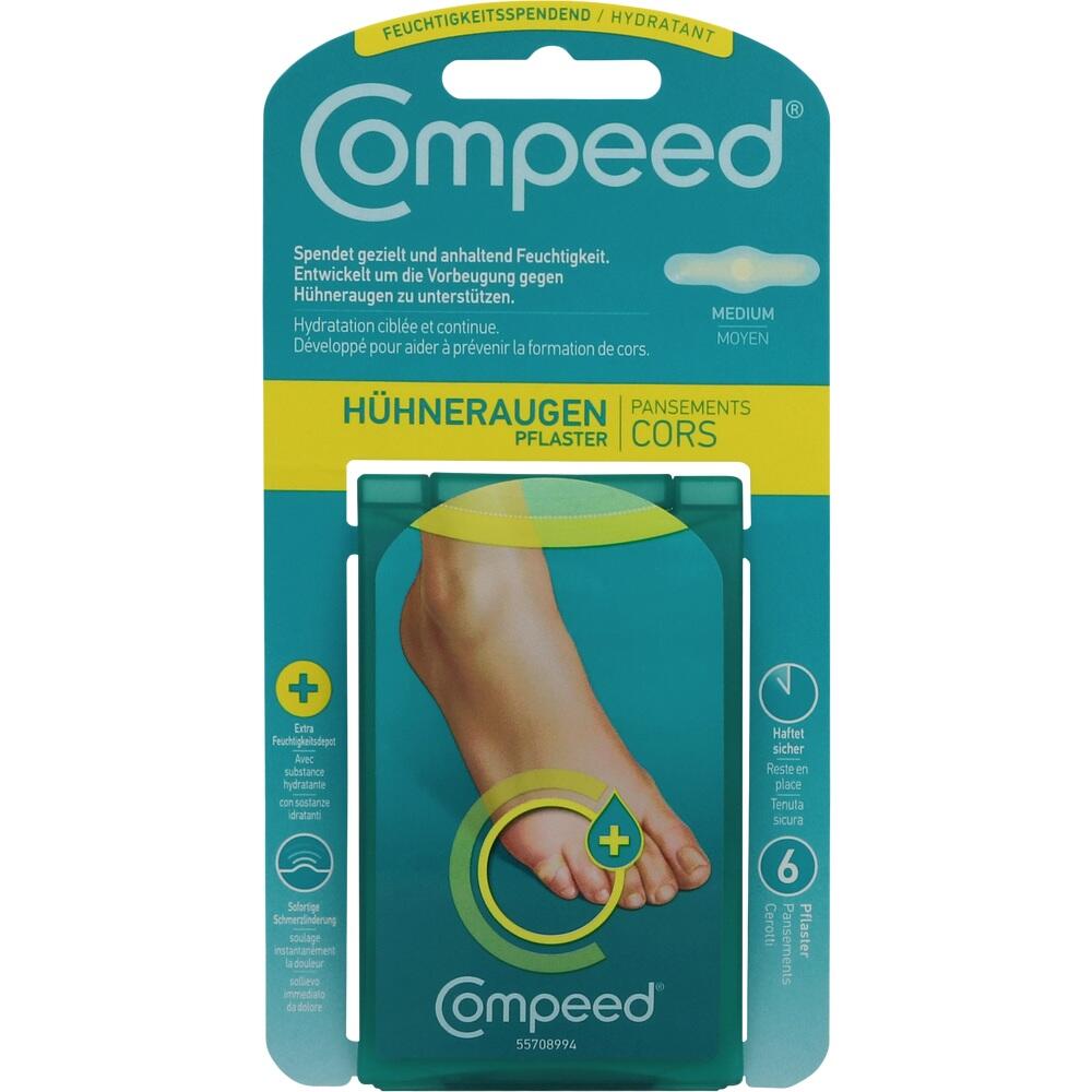COMPEED Hühneraugenpflaster feuchtigkeitsspendend 6 St Pflaster