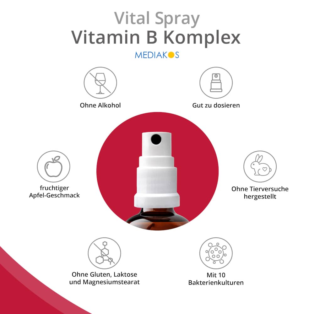 MEDIAKOS B KOMPLEX Vital Spray 50 ml Spray