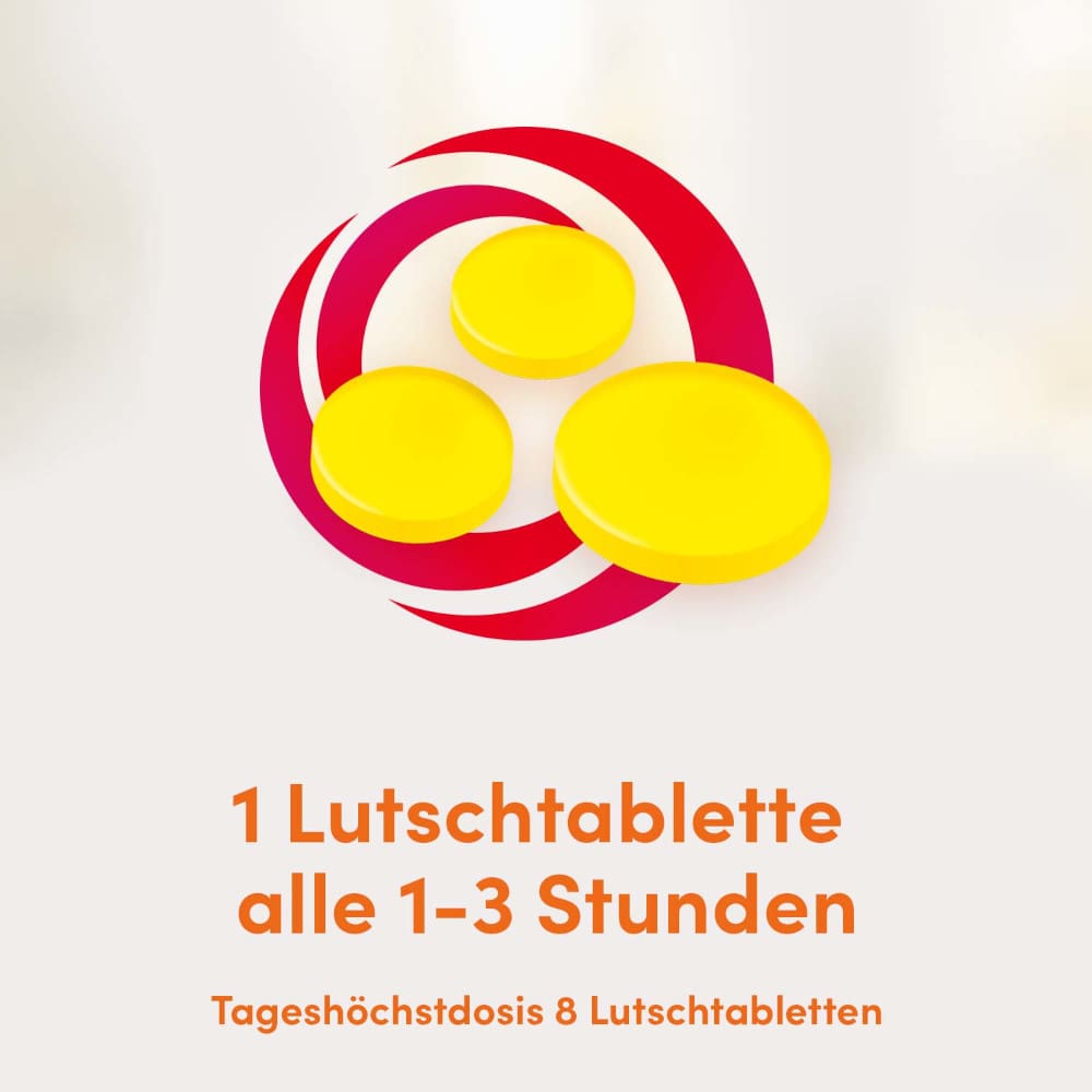 Lemocin gegen Halsschmerzen Honig + Zitrone 24 St Lutschtabletten