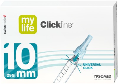 MYLIFE Clickfine Pen-Nadeln 10 mm 100 St Kanüle