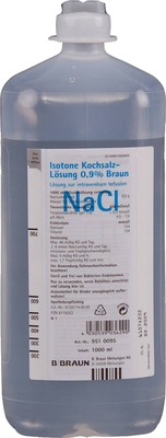 ISOTONE Kochsalz-Lösung 0,9% Braun Ecoflac Plus 1000 ml Infusionslösung