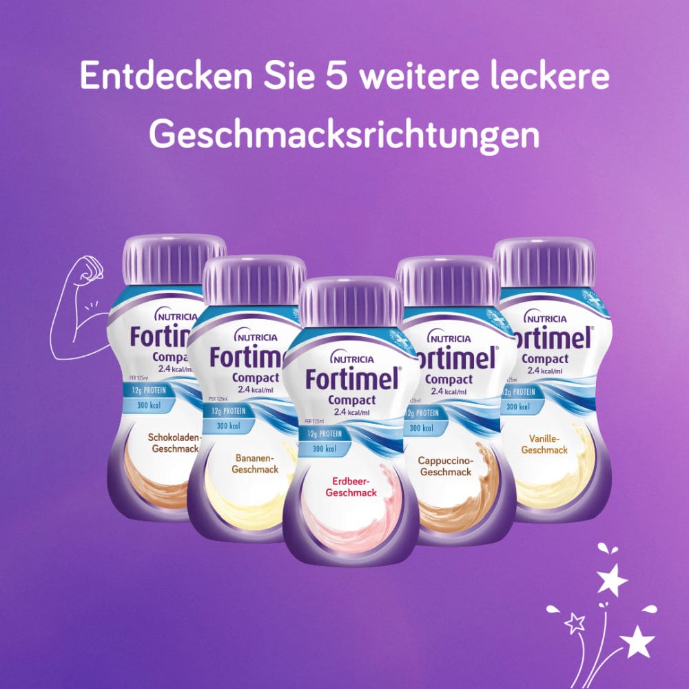 Fortimel Compact 2.4 Trinknahrung Neutral 4X125 ml Flüssigkeit