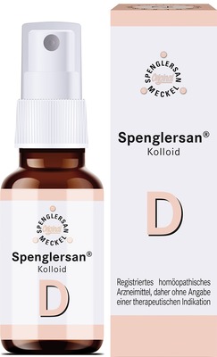 SPENGLERSAN Kolloid D 20 ml Einreibung