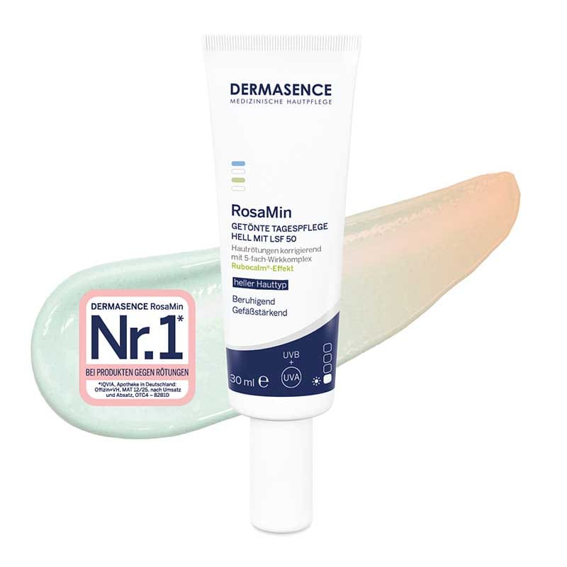 DERMASENCE RosaMin GETÖNTE TAGESPFLEGE HELL LSF 50 30 ml Creme