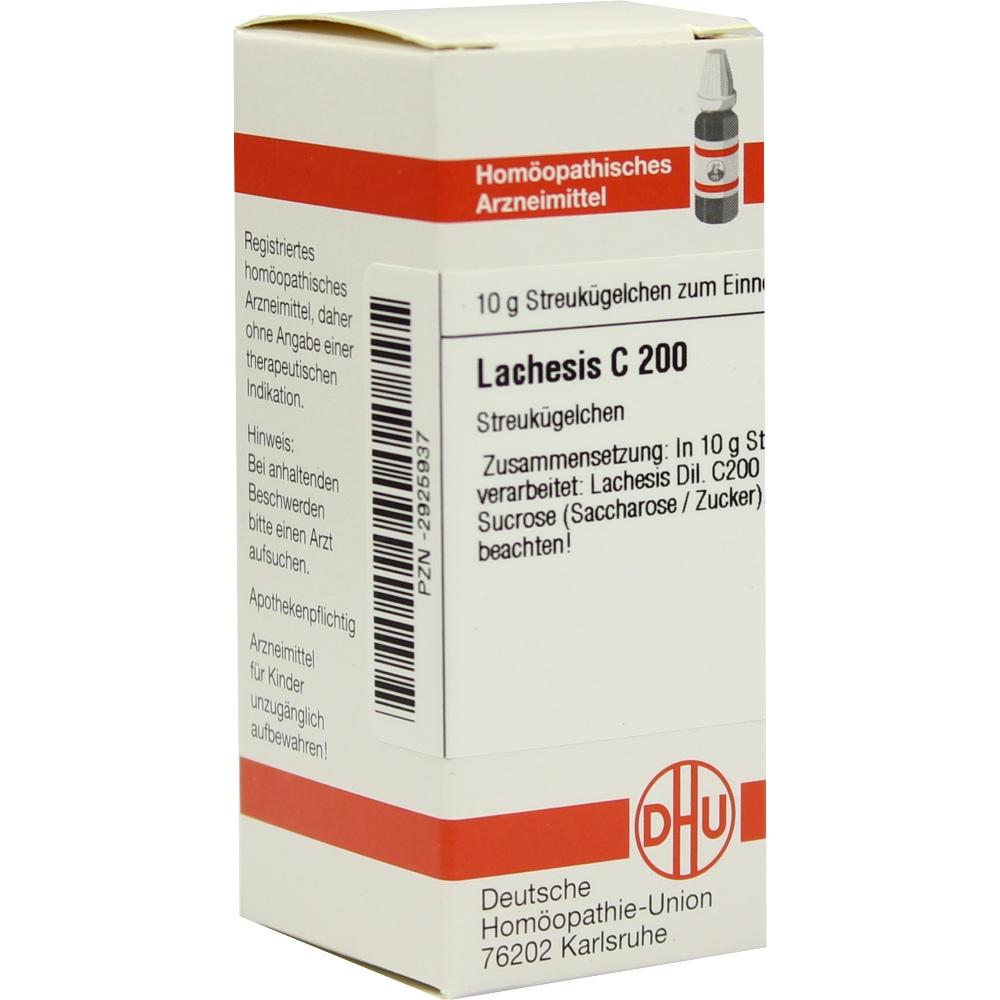 LACHESIS C 200 Globuli 10 g Globuli