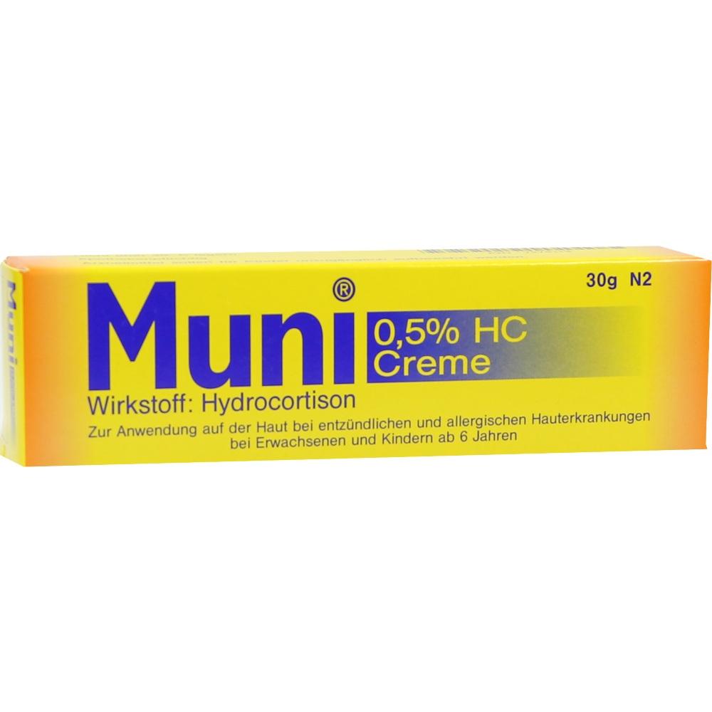 Muni 0,5% HC 30 g Creme
