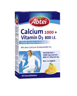 Abtei Osteo Vital Citrus  30 St Kautabletten