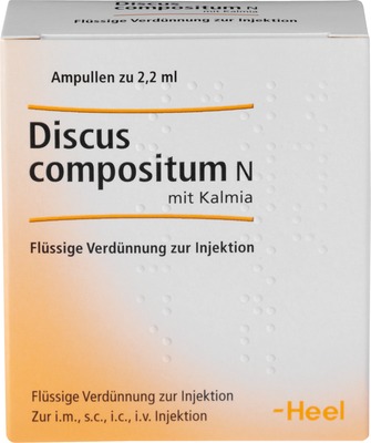 DISCUS compositum N mit Kalmia Ampullen 100 St Ampullen