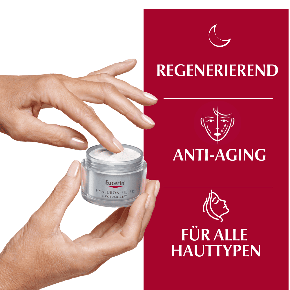 Eucerin HYALURON FILLER + VolumeLift Nachtpflege Creme  50 ml Creme