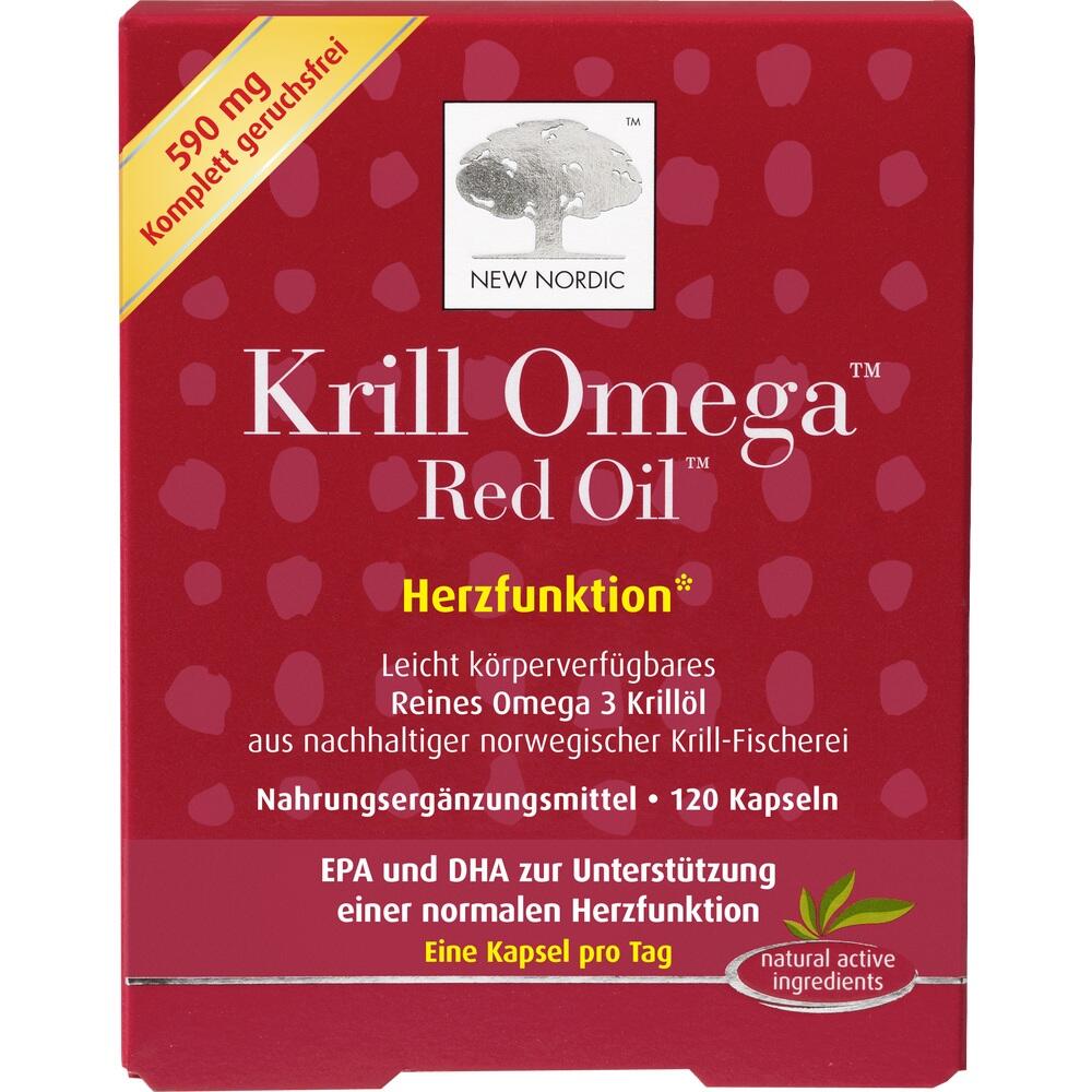 NEW NORDIC Krill Omega Red Oil 120 St Kapseln