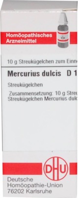 MERCURIUS DULCIS D 12 Globuli 10 g Globuli