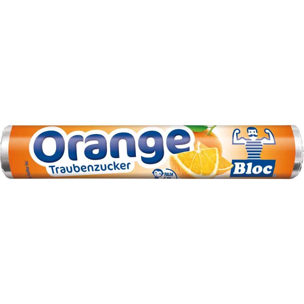 BLOC Traubenzucker Orange Rolle 1 St
