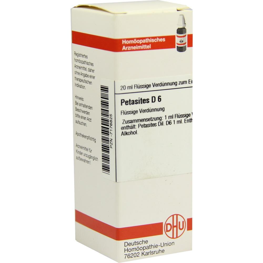 PETASITES D 6 Dilution 20 ml Dilution