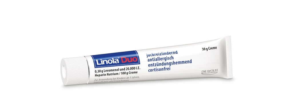 Linola Duo - Cortisonfreie Creme gegen Juckreiz 30 g Creme