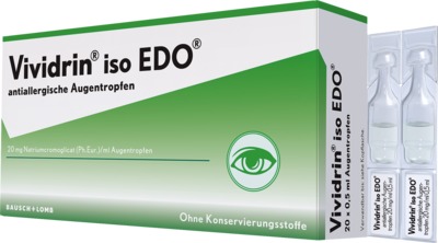 Vividrin iso EDO antiallergische Augentropfen 20X0.5 ml Augentropfen