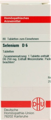SELENIUM D 6 Tabletten 80 St Tabletten